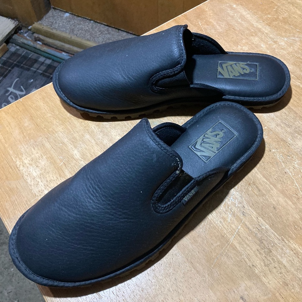 Vans Classic Black Slip-Ons